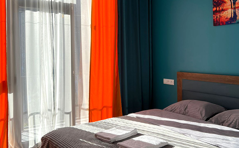 კოტეჯი ბორჯომში 2+2 ან 4+2 სტუმარზე