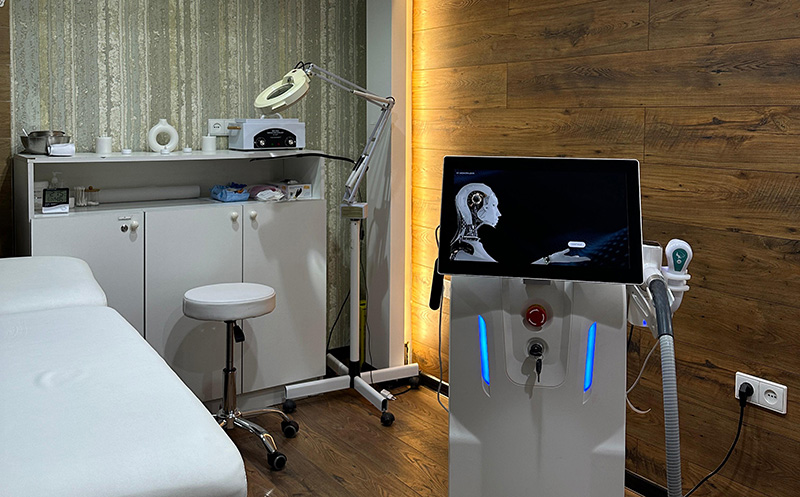 მთლიანი სხეულის ეპილაცია ქალბატონებისა და მამაკაცებისთვის გერმანული Osram-ის ლაზერული სხივით