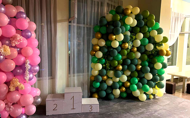 10, 15, 20 ან 25 ბავშვზე დაბადების დღის წვეულება