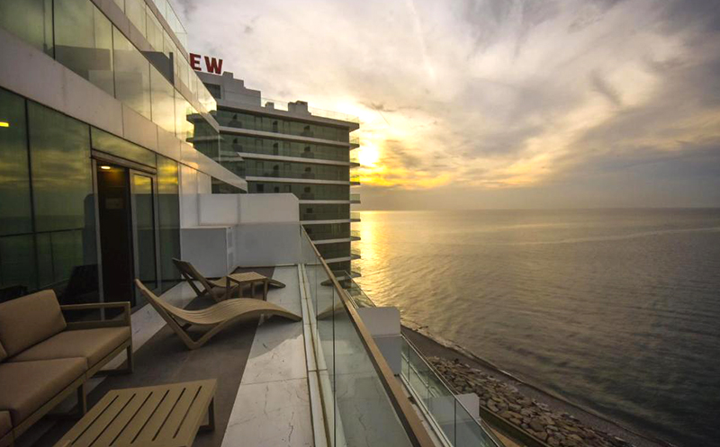 მაისი, ივნისი, სექტემბერი, ბათუმში აპარტამენტი 2 სტუმარზე ზღვის ხედით, აივნით და სამზარეულოთი