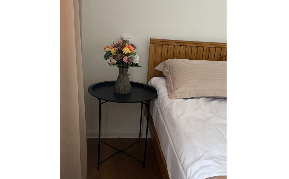 ბაზალეთში აპარტამენტი, 2+2 სტუმარზე ღია აუზით