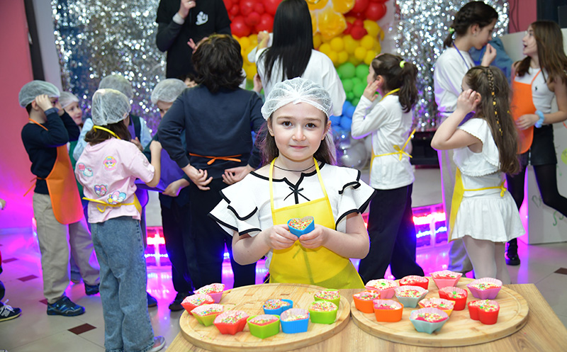 პატარა შეფების შეთავაზება 15+1 ან 20+1 ბავშვზე