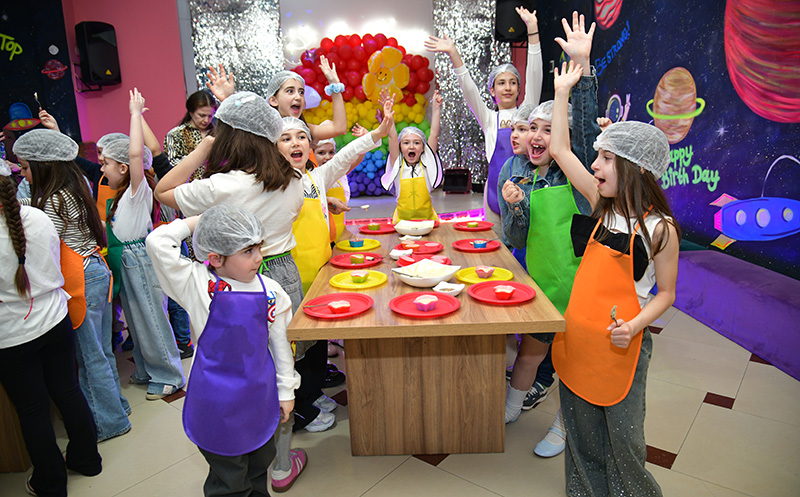 პატარა შეფების შეთავაზება 15+1 ან 20+1 ბავშვზე