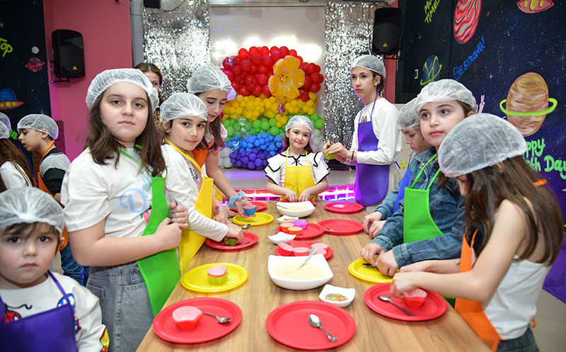 პატარა შეფების შეთავაზება 15+1 ან 20+1 ბავშვზე