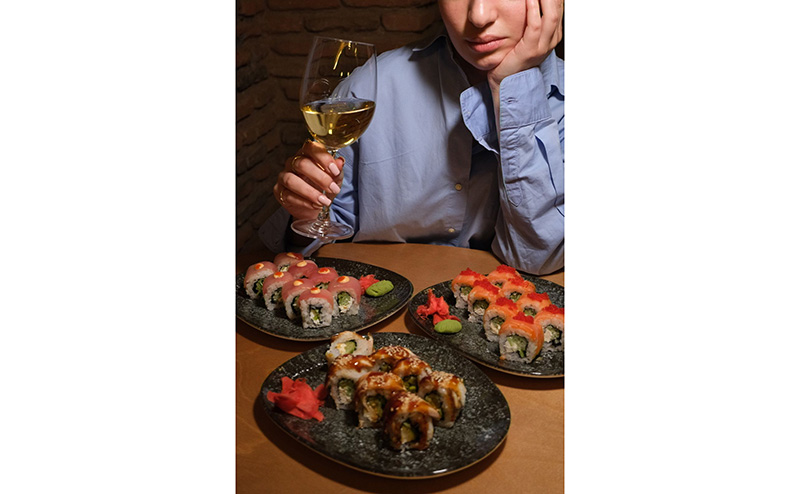 კერძები და სასმელი 6/8 სტუმარზე