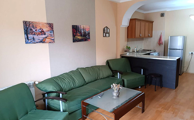 აპარტამენტი 2+4 სტუმარზე ბაკურიანში