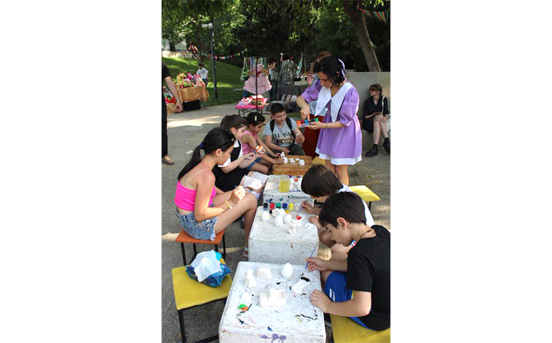 მზიურის პარკში, ვორქშოფი ბავშვებისთვის