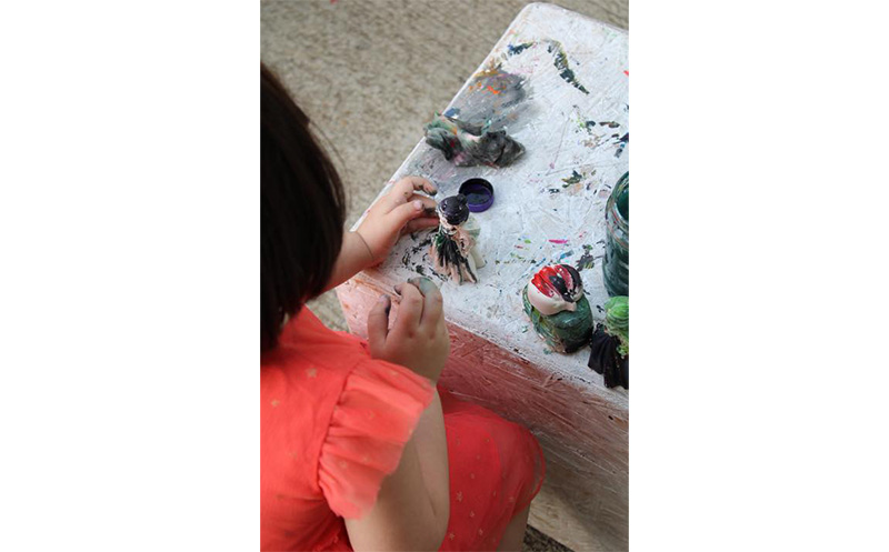 მზიურის პარკში, ვორქშოფი ბავშვებისთვის