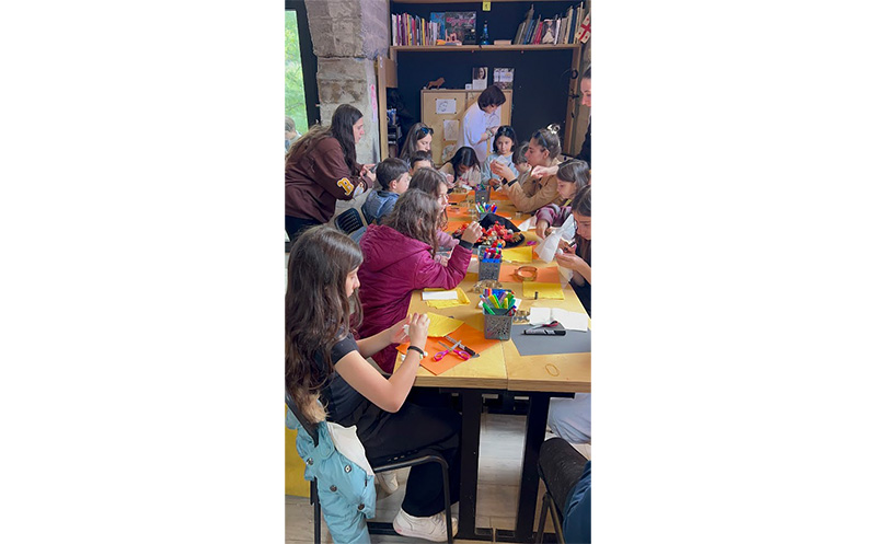 მზიურის პარკში, ვორქშოფი ბავშვებისთვის