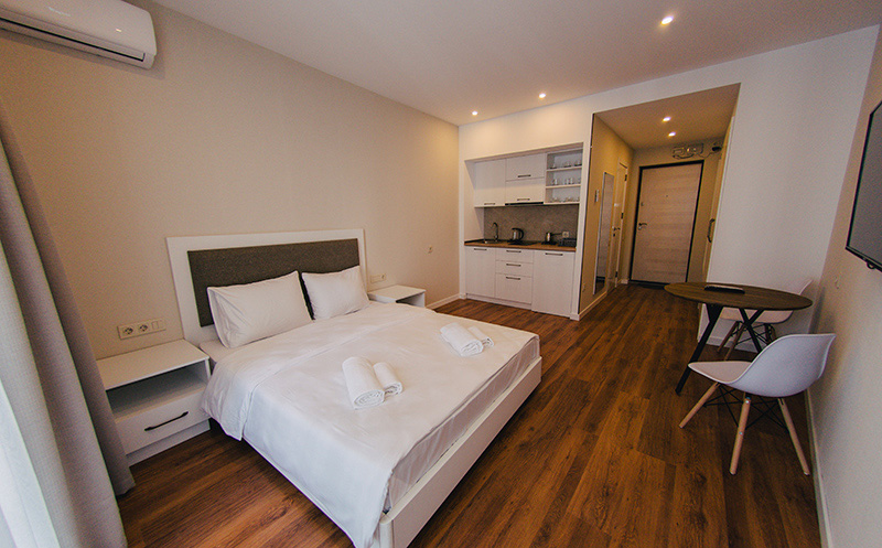 ბათუმში, აპარტამენტები 2 ან 3 სტუმარზე