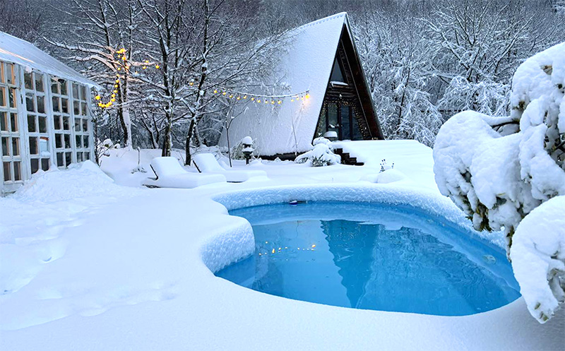 ცხვარიჭამიაში კოტეჯი ბალუ 4 ან 6 სტუმარზე