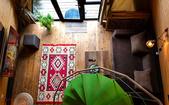 ცხვარიჭამიაში კოტეჯი მანდო 2 ან 4 სტუმარზე