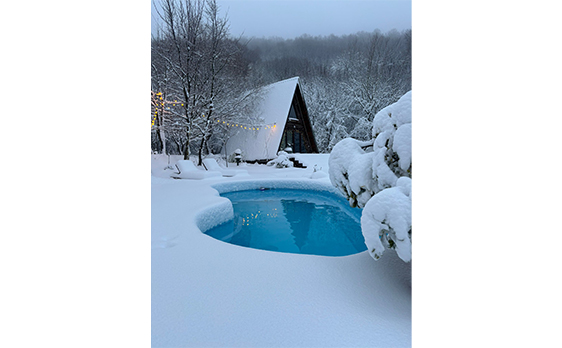 ცხვარიჭამიაში კოტეჯი მანდო 2 ან 4 სტუმარზე