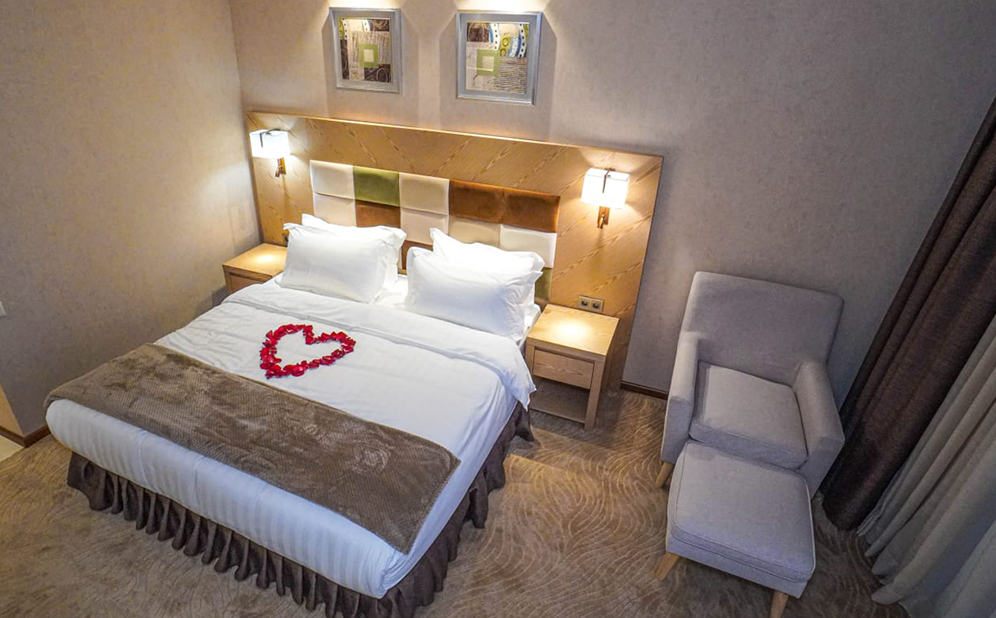 სტუდიოს ტიპის აპარტამენტი 2+2 სტუმარზე