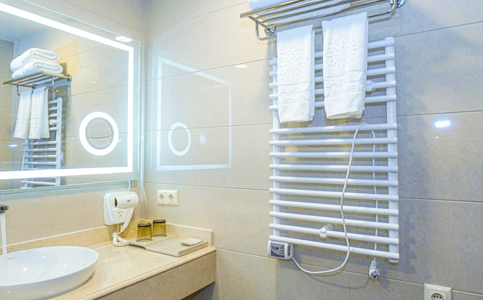 სტუდიოს ტიპის აპარტამენტი 2+2 სტუმარზე