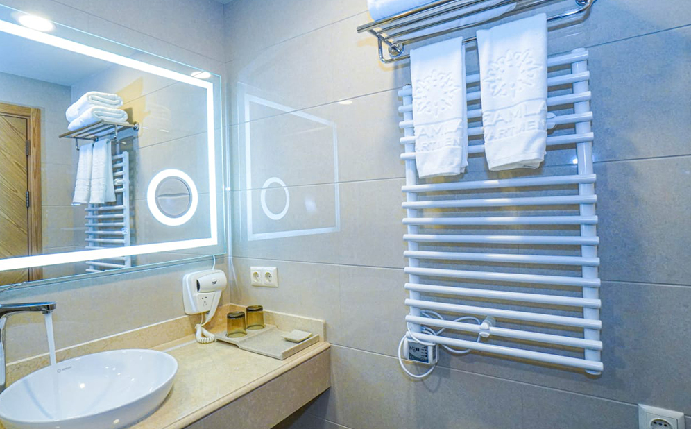 სტუდიოს ტიპის აპარტამენტი 2+2 სტუმარზე