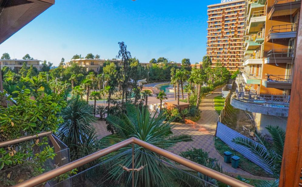 სტუდიოს ტიპის აპარტამენტი 2+2 სტუმარზე