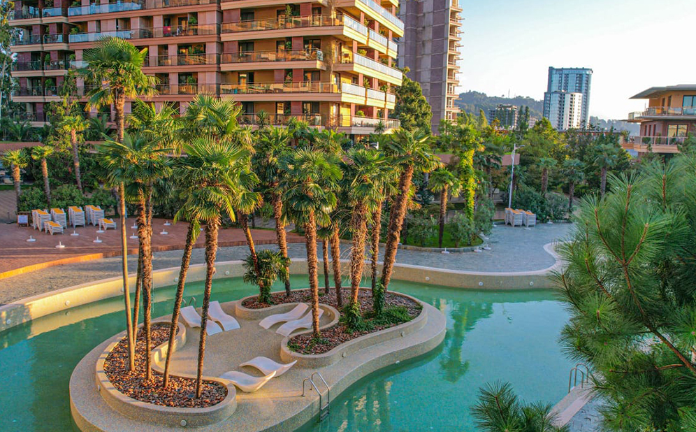 სტუდიოს ტიპის აპარტამენტი 2+2 სტუმარზე