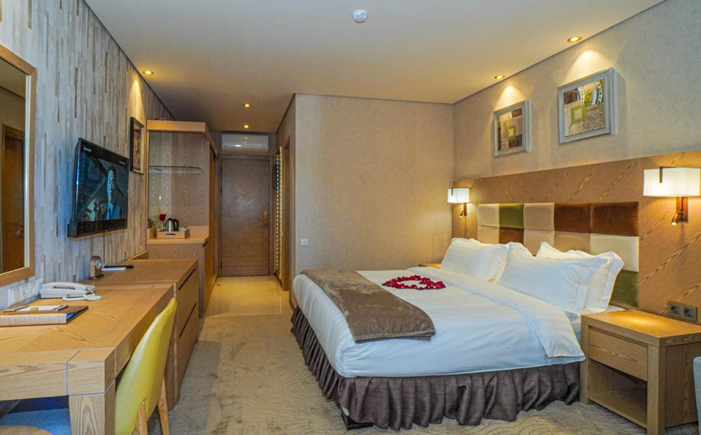 სტუდიოს ტიპის აპარტამენტი 2+2 სტუმარზე