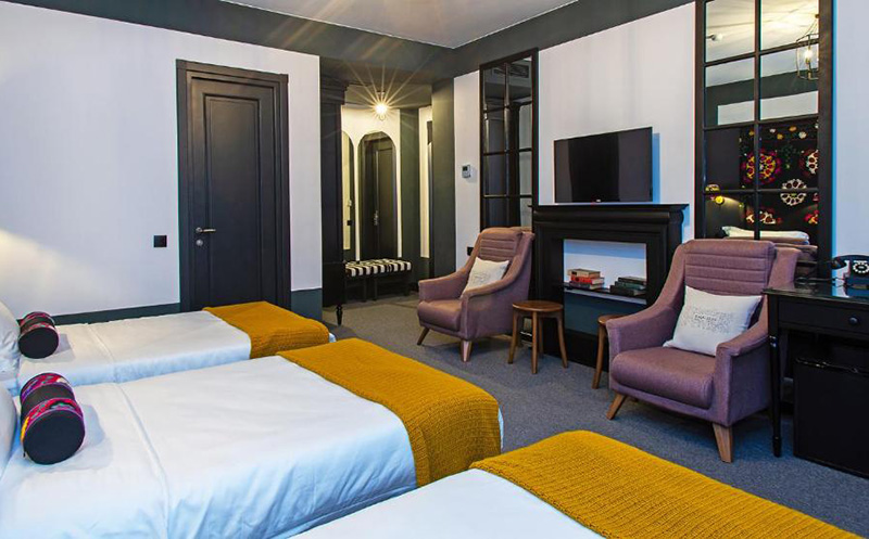 კახეთში, ნომერი 2 ან 3 სტუმარზე საუზმით, შიდა და ღია აუზით, საუნით და საბილიარდო სივრცით