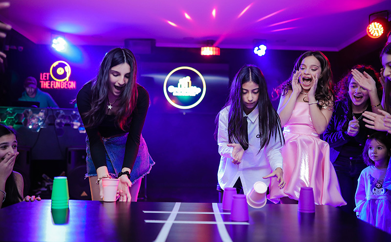 Challenge Party 10, 15, 20, 25, 30 თინეიჯერზე