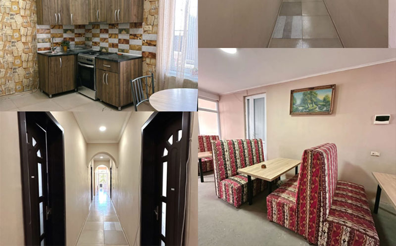 ქობულეთში, ნომერები 2 და 3 სტუმარზე საუზმით