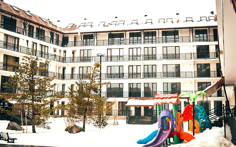 11 იანვრიდან - 31 მარტამდე, ბაკურიანში აპარტამენტი 5 სტუმარზე