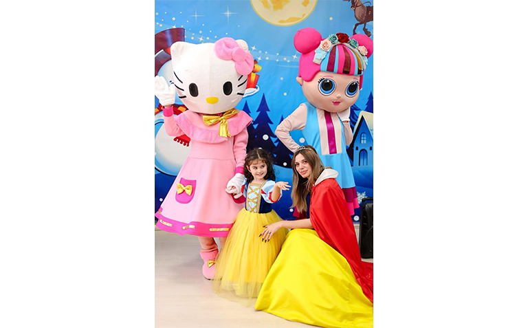 გასართობი პროგრამა 2 ანიმაციური გმირით + ვარსკვლავის გახსნა