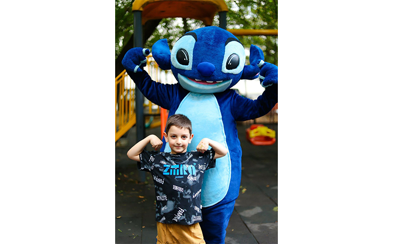 გასართობი პროგრამა 2 ანიმაციური გმირით + ვარსკვლავის გახსნა