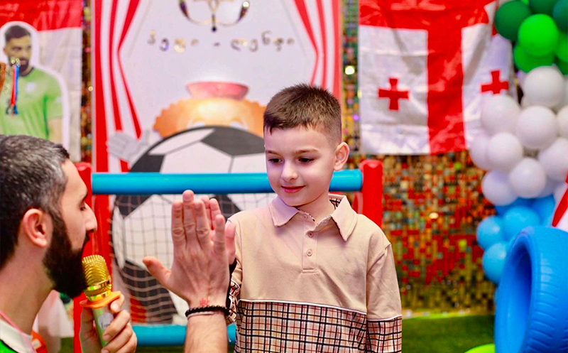 დაბადების დღის წვეულება 25+1 ბავშვზე