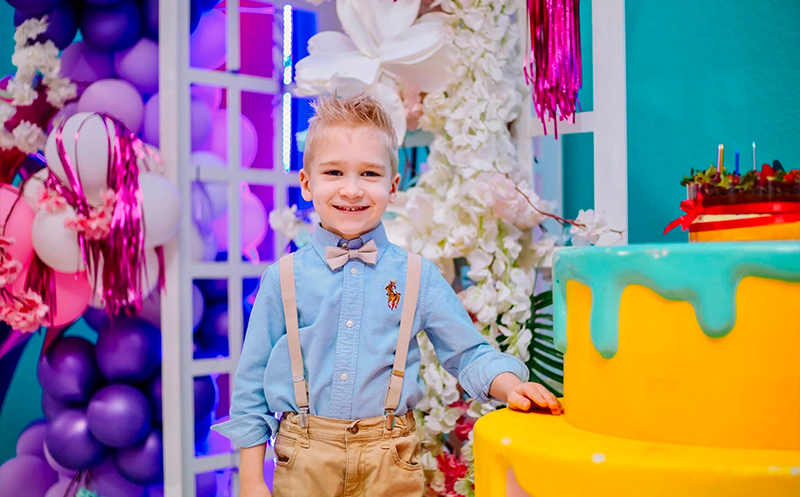 დაბადების დღის წვეულება 35+1 ბავშვზე