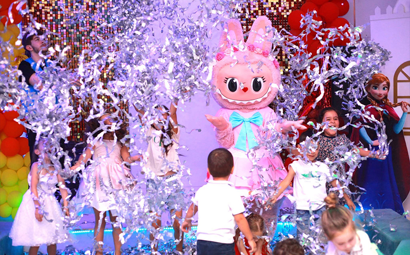 დაბადების დღის წვეულება 35+1 ბავშვზე