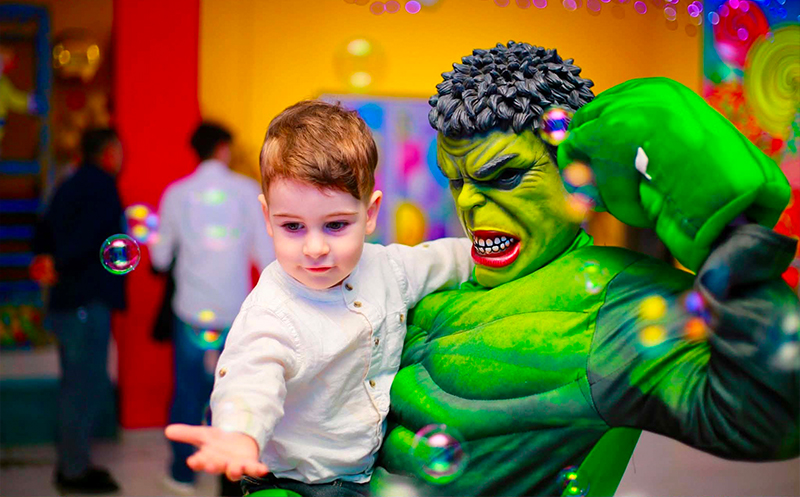 დაბადების დღის წვეულება 35+1 ბავშვზე