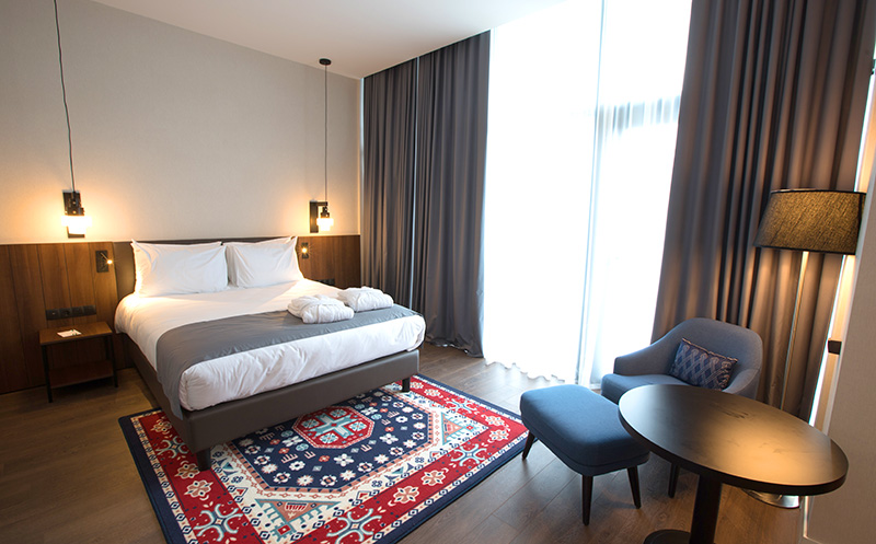 ნომერი 2 სტუმარზე საუზმით/საუზმის გარეშე, დახურული აუზი, საუნა, ფიტნეს სივრცე კახეთში