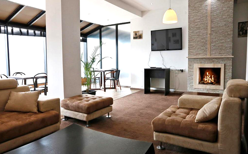 30 დეკემბერი - 4 იანვარი, ნომრები 2 სტუმარზე მთის ხედით, საუზმით, საუნით და ჯაკუზით