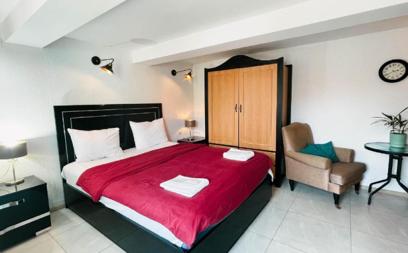 ვილა ყვარელში, 5 სტუმარზე აივნით და ხედით