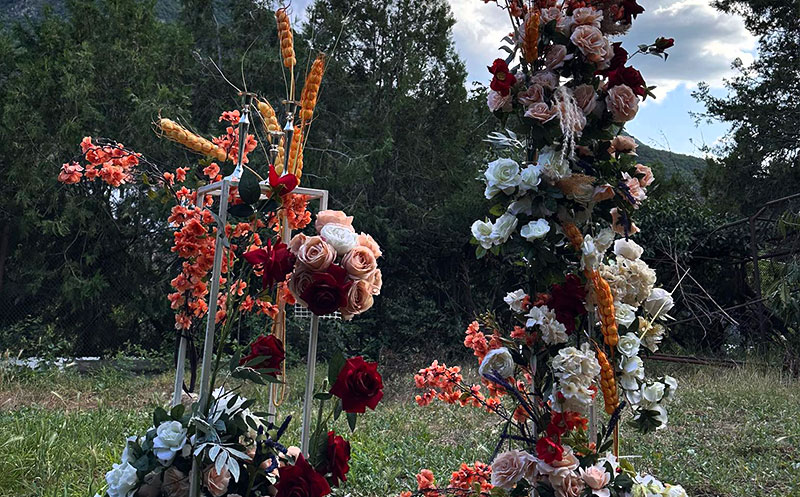 ღია სივრცე მცხეთაში საქორწილო ფოტოსესიებისთვის