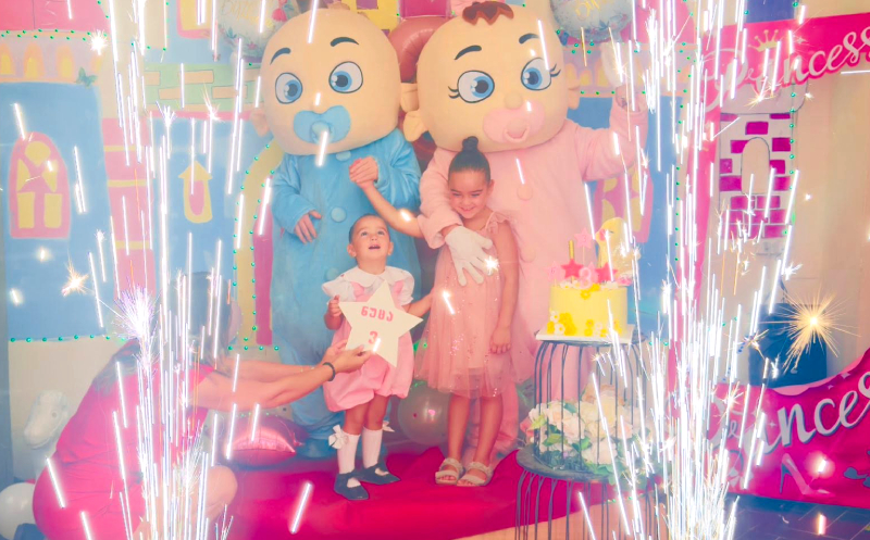 10, 15, 20 ან 25 ბავშვზე დაბადების დღის წვეულება