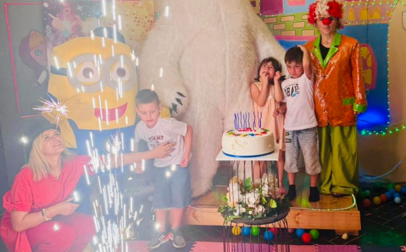 10, 15, 20 ან 25 ბავშვზე დაბადების დღის წვეულება