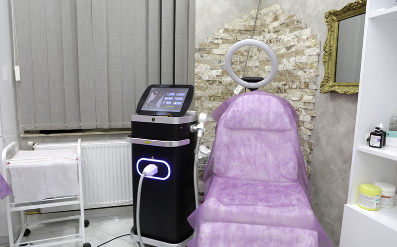 ქალბატონებისთვის, მთლიანი სხეულის დიოდური ეპილაცია სამ სხივიანი ლაზერით