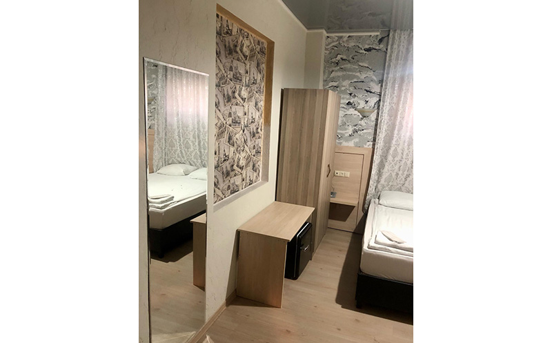 ბათუმში, სტანდარტული ტიპის ნომრები 2 სტუმარზე