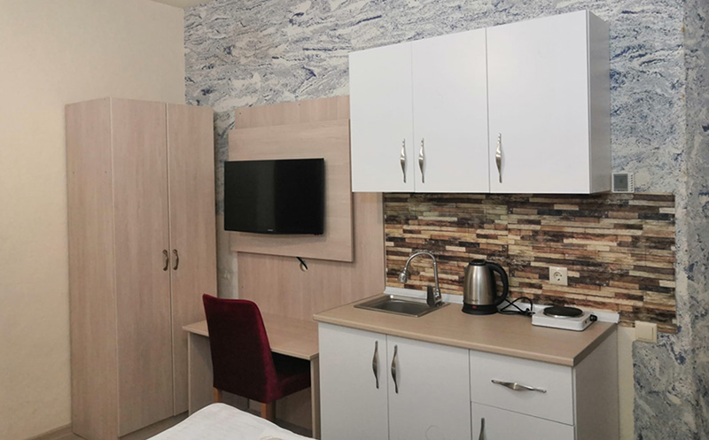 ბათუმში, სტანდარტული ტიპის ნომრები 2 სტუმარზე