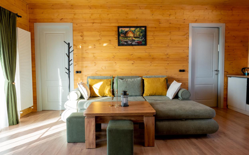 საგურამოში, კოტეჯი 2 სტუმარზე ტერასით