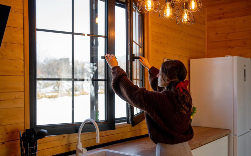 საგურამოში, კოტეჯი 2 სტუმარზე ტერასით