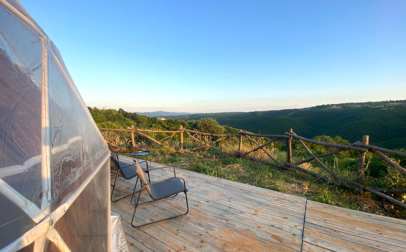 კახეთში, გლემფინგი 2+1 სტუმარზე საუზმით