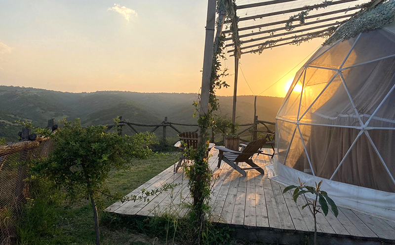 კახეთში, გლემფინგი 2+1 სტუმარზე საუზმით