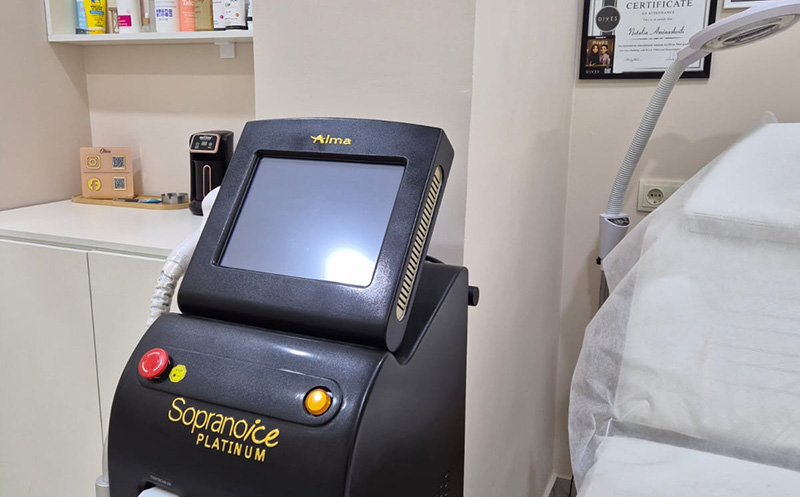 დიოდური ეპილაცია 3 სხივიანი 2025 წლის აპარატით
