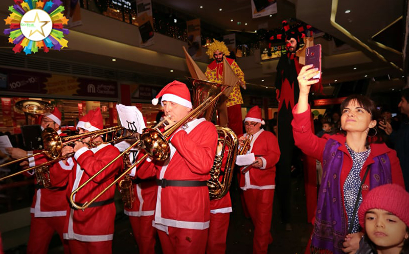 გამოძახებით სანტა, ელფი და ორი მხიარული ანიმატორი