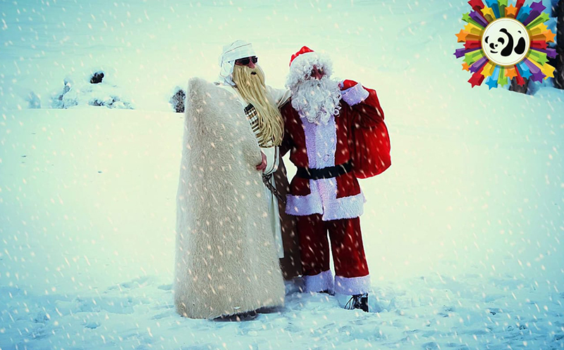 გამოძახებით სანტა, ელფი და ორი მხიარული ანიმატორი