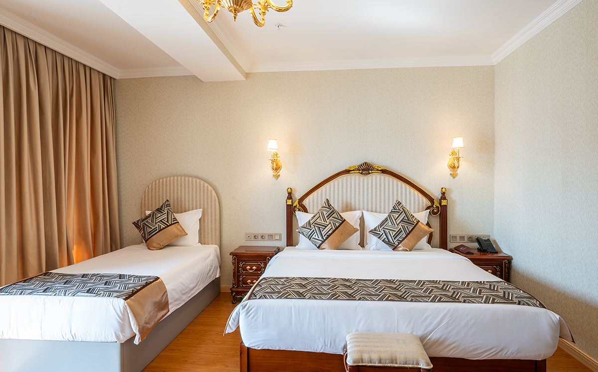 ნომერი 2 სტუმარზე საუზმით / საუზმის გარეშე, დაუხურული აუზით, ფიტნესით, თბილისში